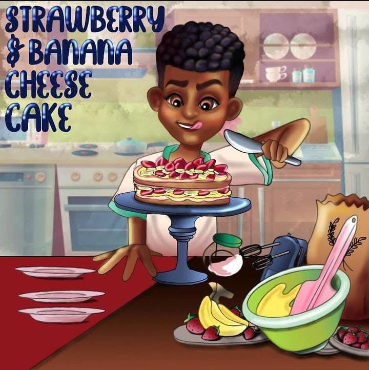 Strawberry & Banana Cheesecake
